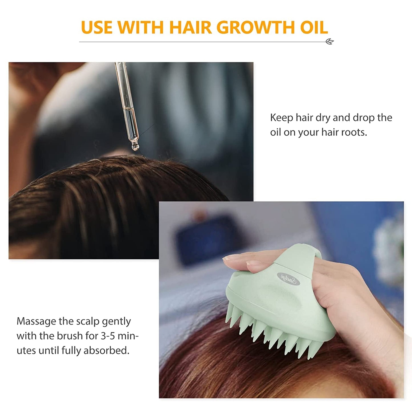 Scalp Massager Shampoo Brush