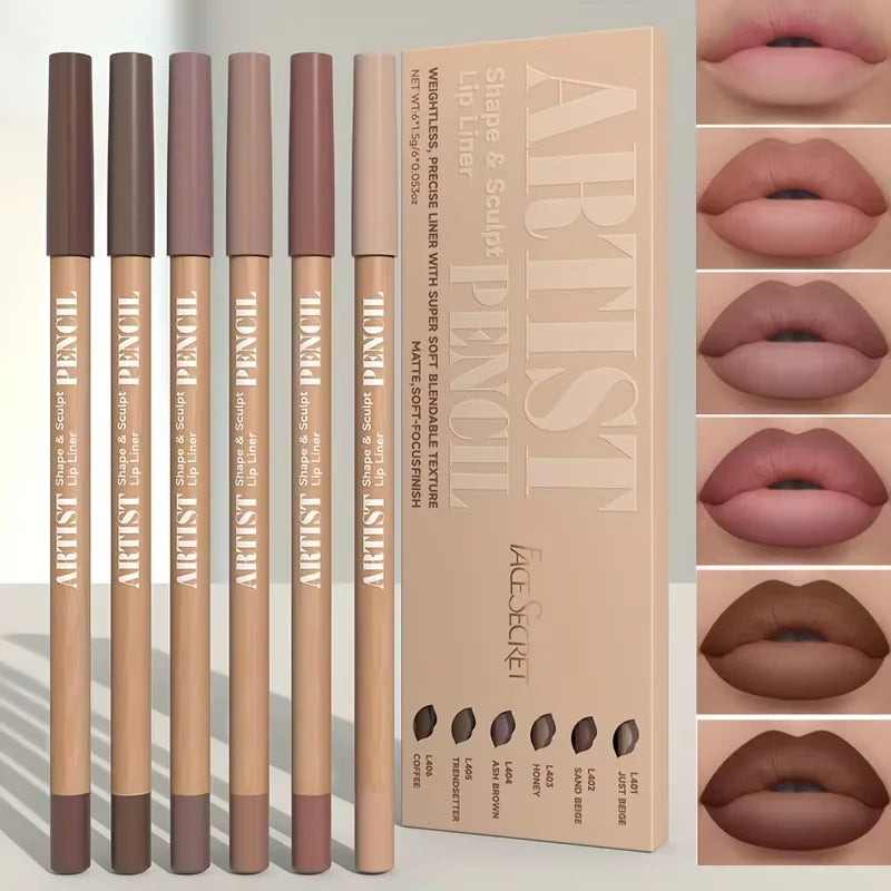 Lip Liner Pencil Set